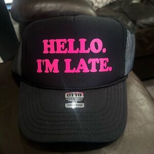 Trucker hat never worn!